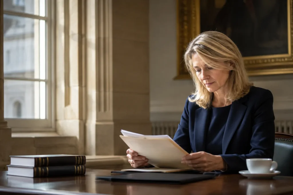 Independent adviser reviewing complaint correspondence